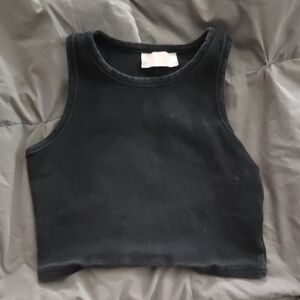 Classic Black Crop Top